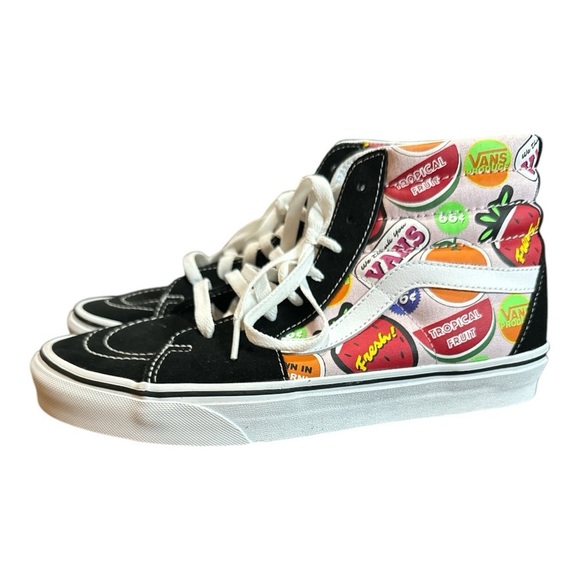 Vans Sk8-Hi Retro Mart Womens Size9.5 Mens 8 Food High Top Shoes Sneakers - Picture 1 of 4